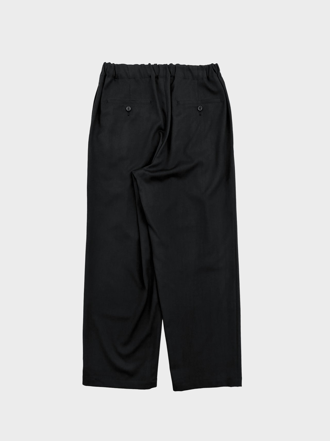 WEWILL / PAJAMA TROUSERS (BLACK)