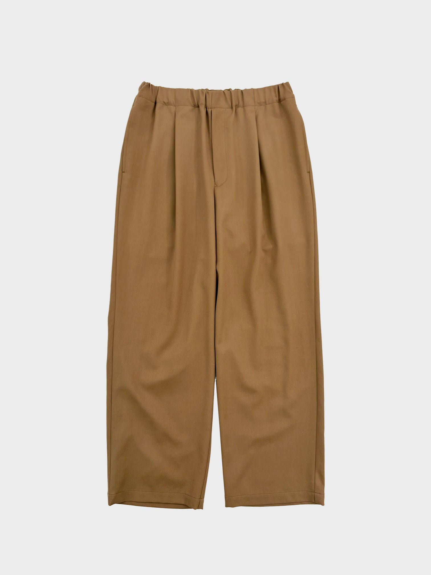 WEWILL / PAJAMA TROUSERS (CAMEL)