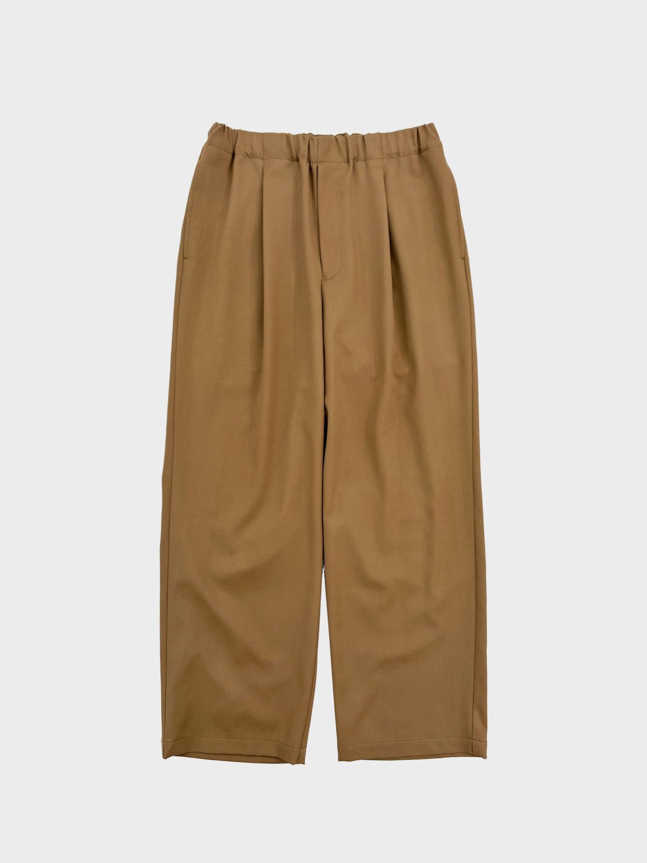 WEWILL / PAJAMA TROUSERS (CAMEL)