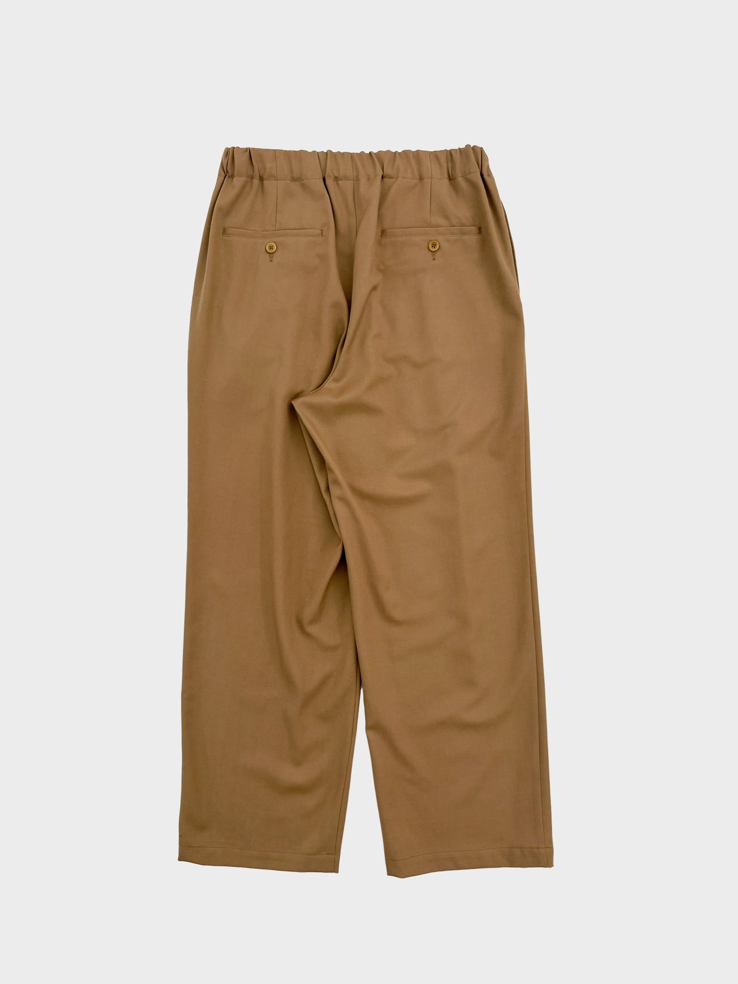 50%OFF】WEWILL / PAJAMA TROUSERS (CAMEL)