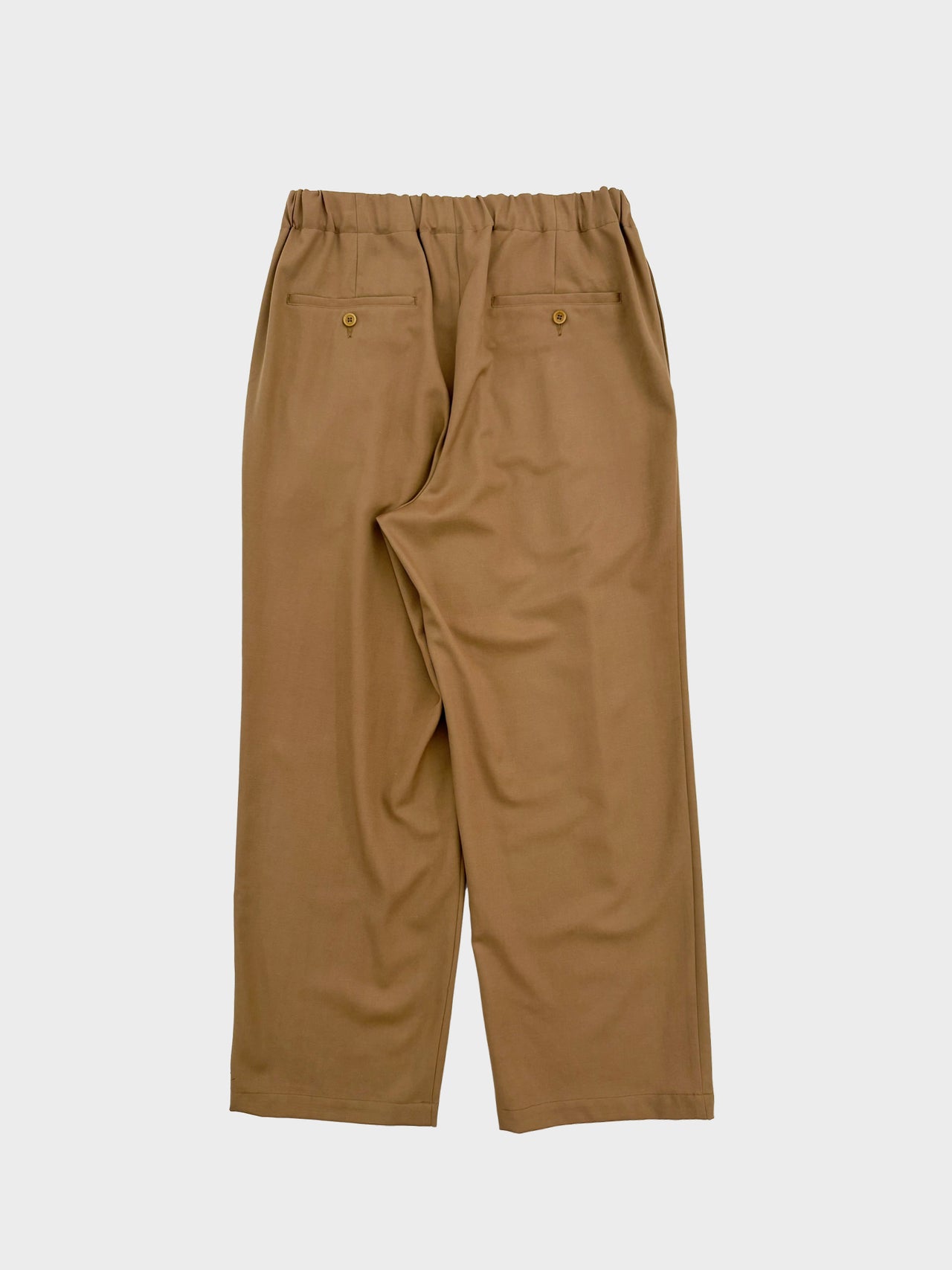 WEWILL / PAJAMA TROUSERS (CAMEL)