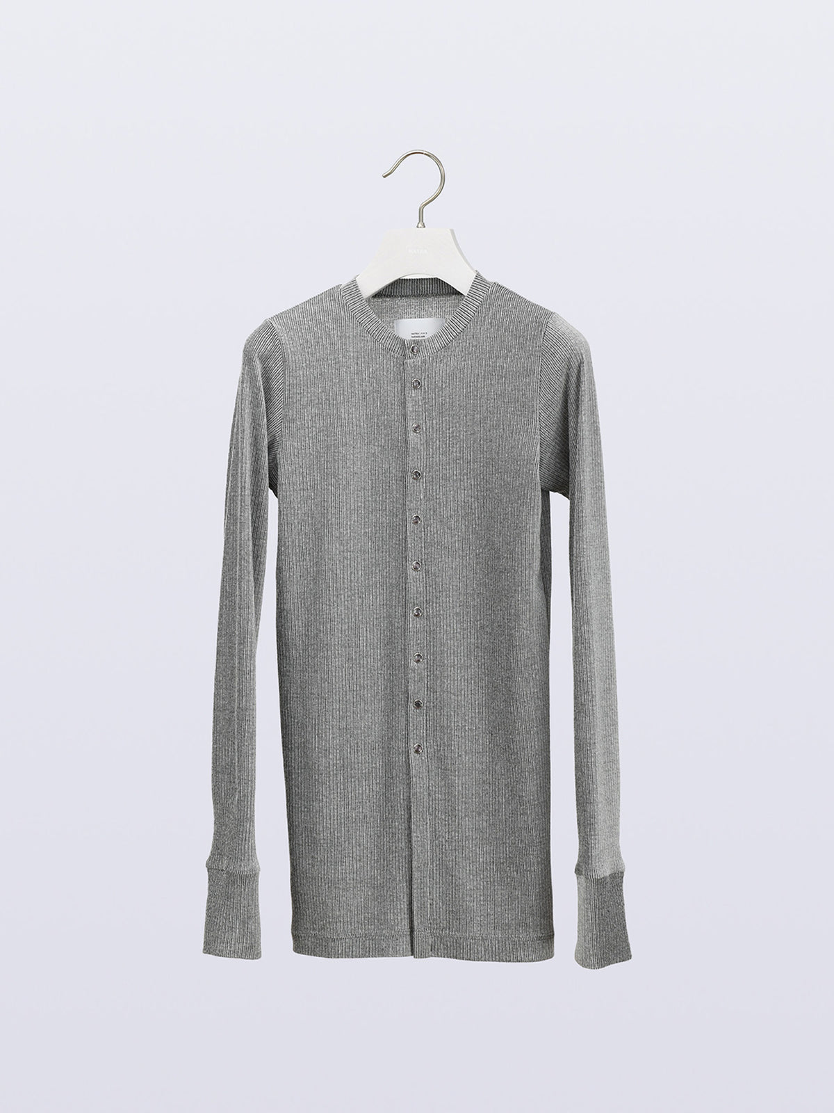 【9月19日(土)12:00発売】HATRA / PEARL DOT CARDIGAN (GRAY)
