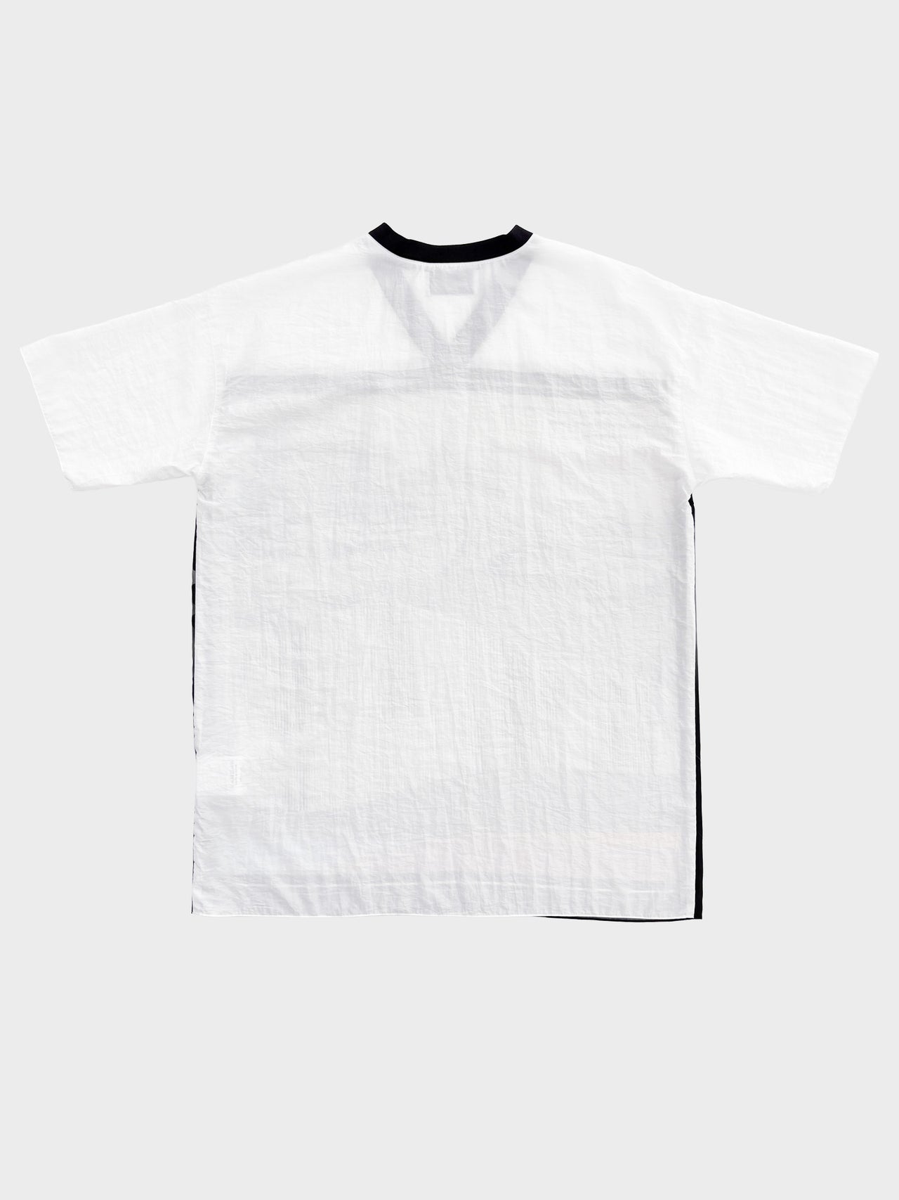 VOAAOV / PHOTO SCARF TEE (BLACK)