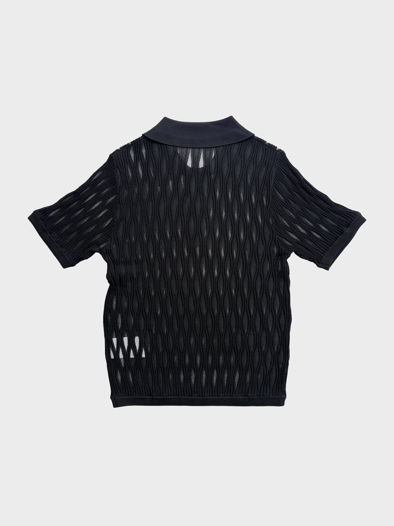 TAAKK / POLO KNIT (BLACK)