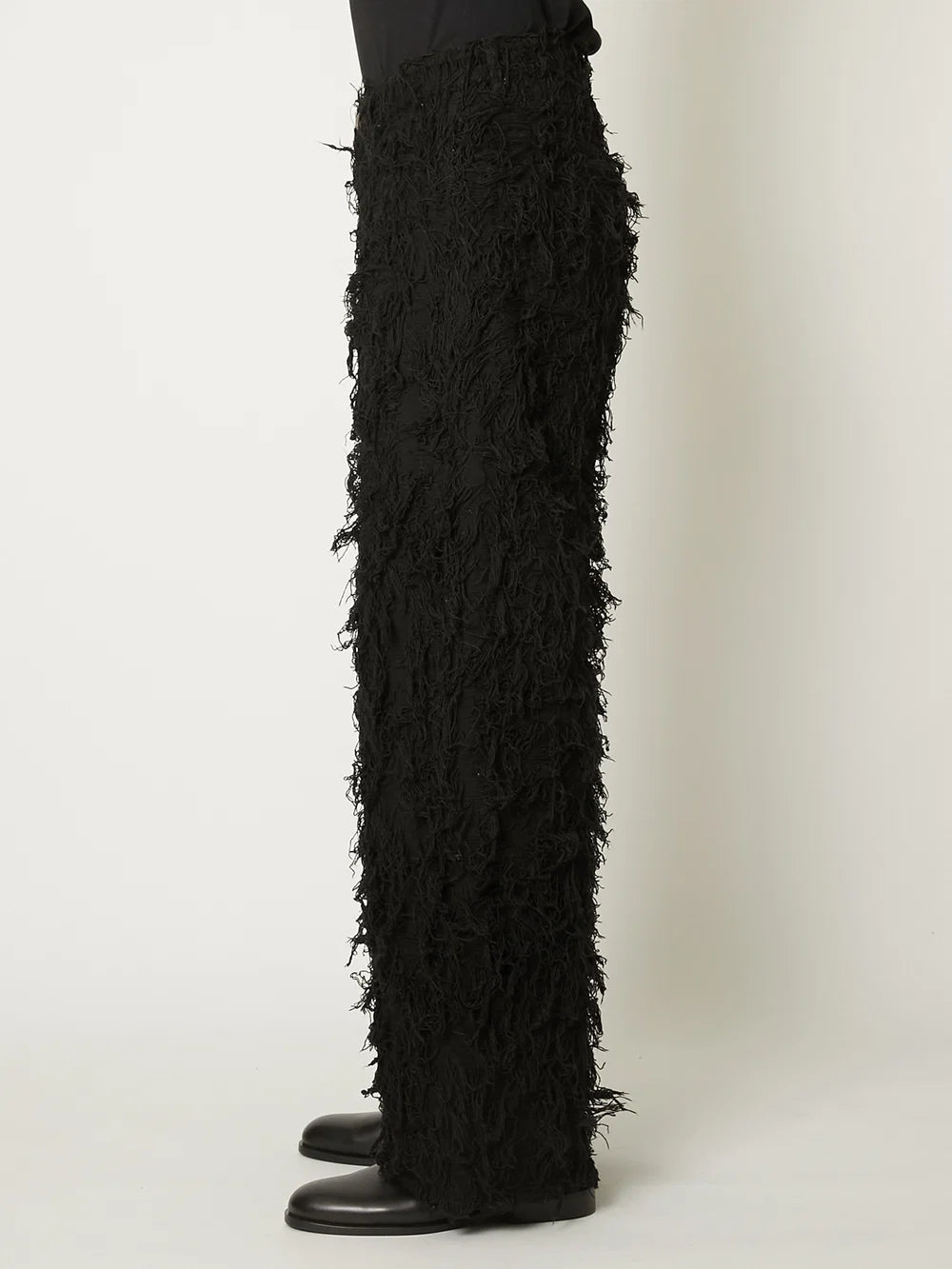 【8月22日(土)12:00発売】TAAKK / SHAGGY DENIM PANTS (BLACK)
