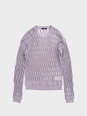 TAAKK / PULLOVER KNIT (LAVENDER)