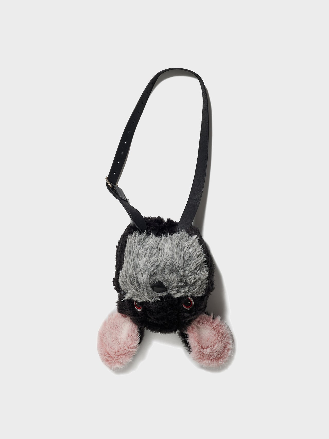 doublet / RABBIT HEAD BAG/SMALL (BLACK)#58