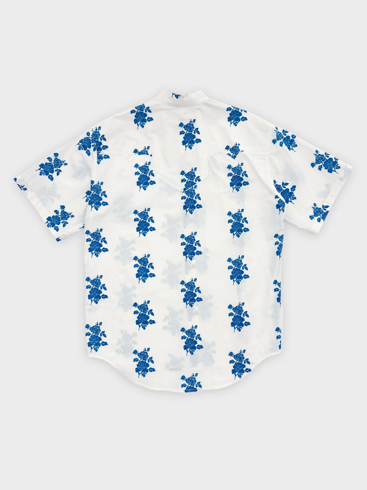 【3月20日(金)12:00販売開始】VIVIANO / RIBBON COLLAR S/S SHIRT (PRINT)