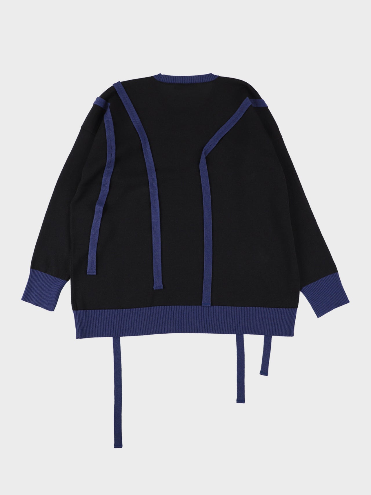 【7月18日(土)12:00販売開始】Sulvam / RIBBON KNIT (BLACK)