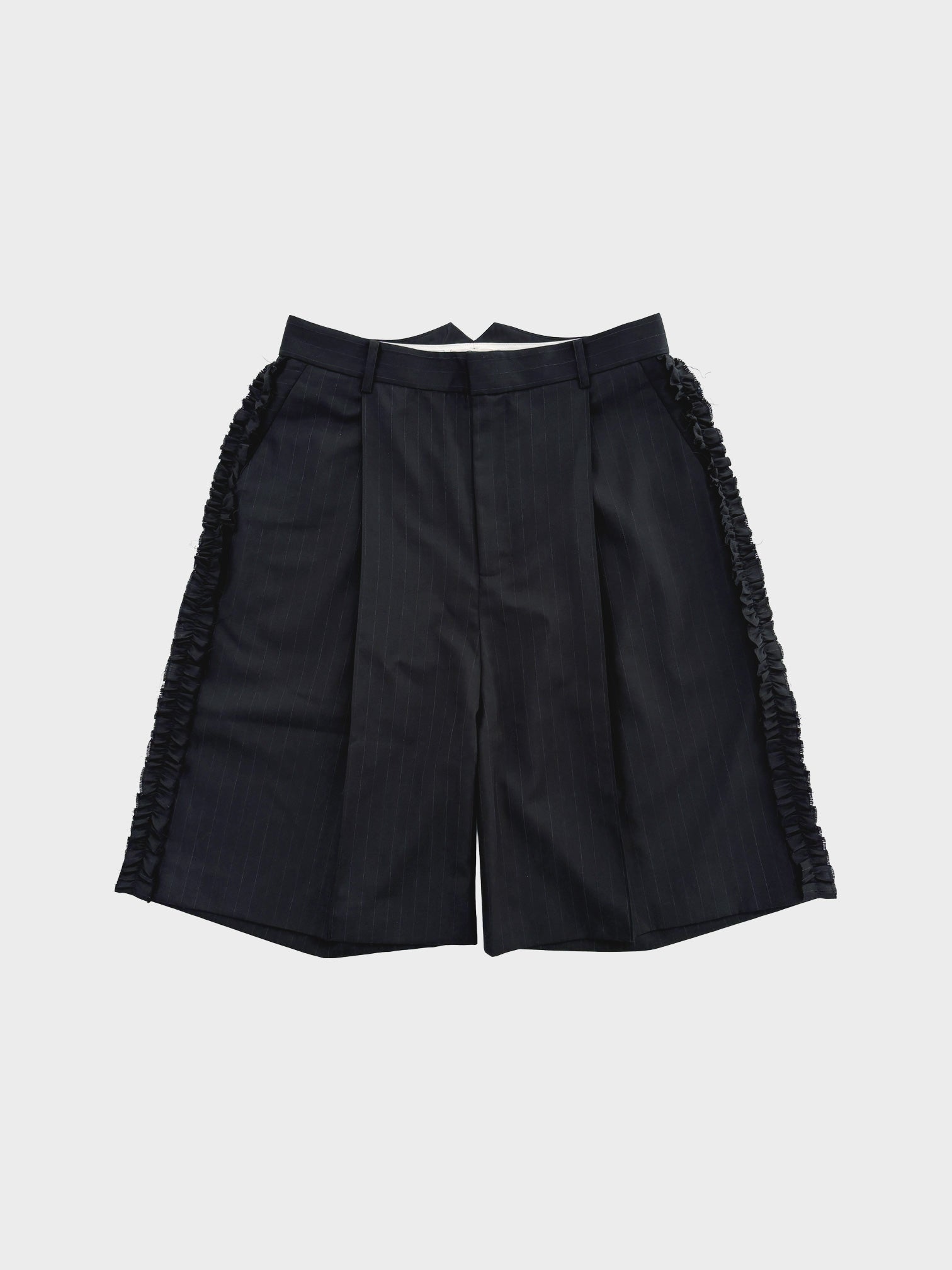 VIVANO × JURK / Ruffle Shorts VIVIANO / RUFFLE SHORTS (BLACK)
