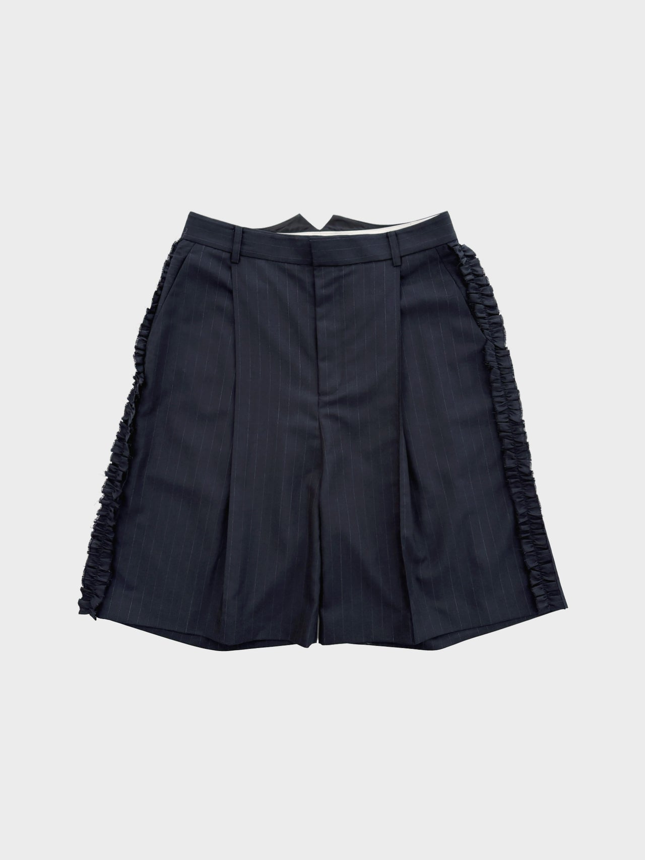 VIVIANO / RUFFLE SHORTS (NAVY)