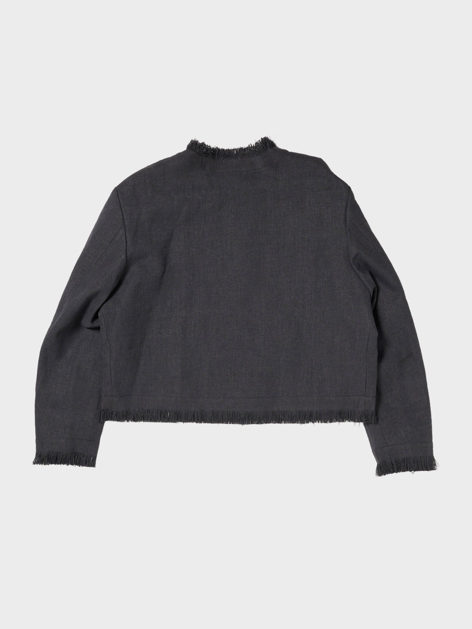 doublet / SANDBAG TWEED JACKET (BLACK)