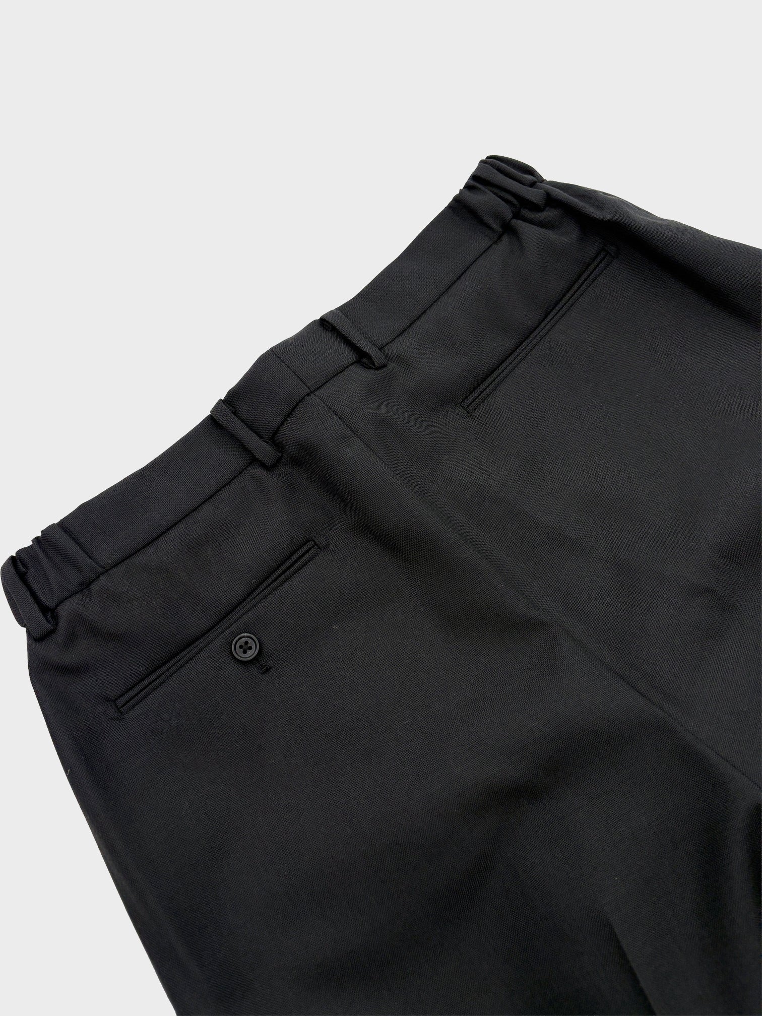 8月22日(土)12:00発売】RAINMAKER / SHIRRING TROUSERS (BLACK)