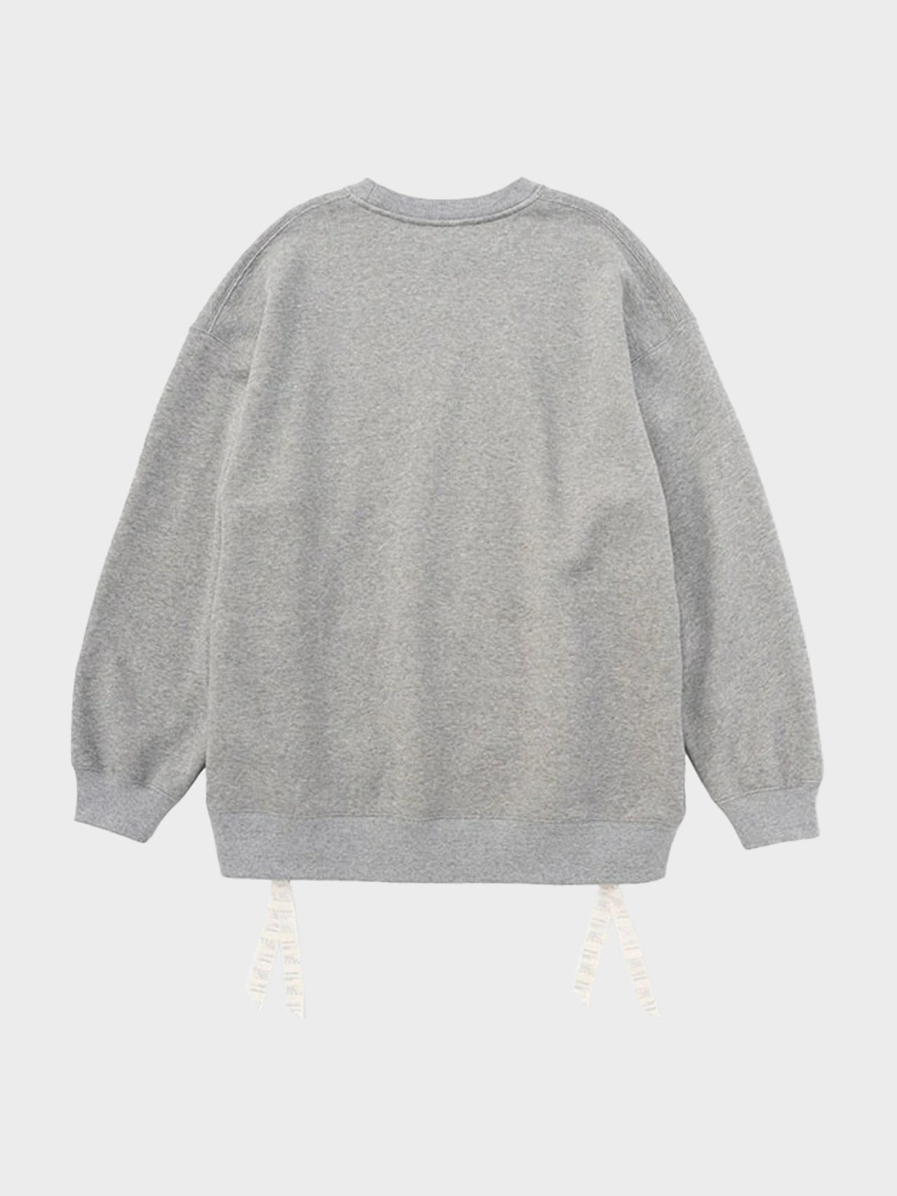 DIGAWEL / SIDE ZIP SWEAT SHIRT (YELLOW)