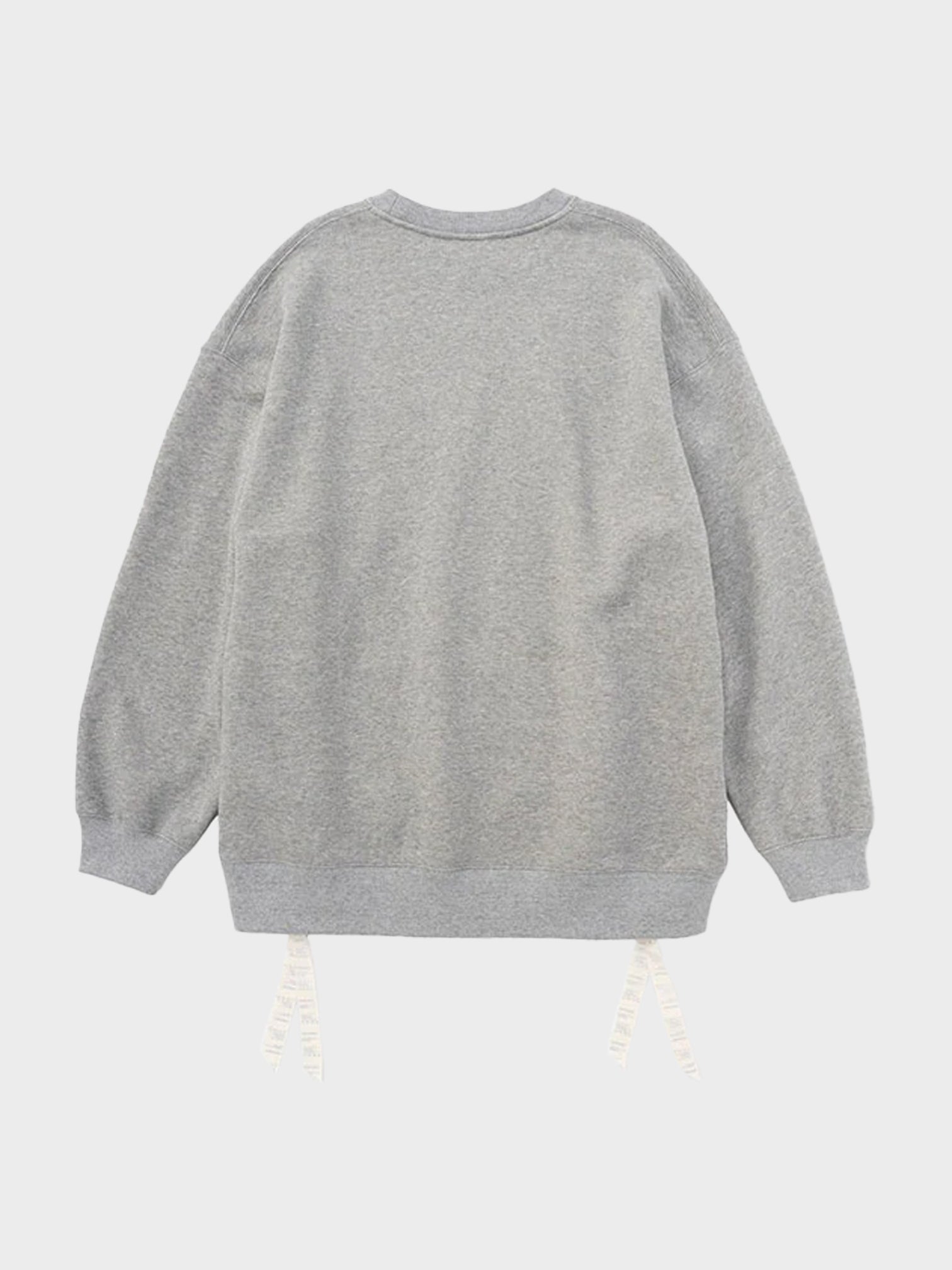 DIGAWEL / SIDE ZIP SWEAT SHIRT (BLUE)