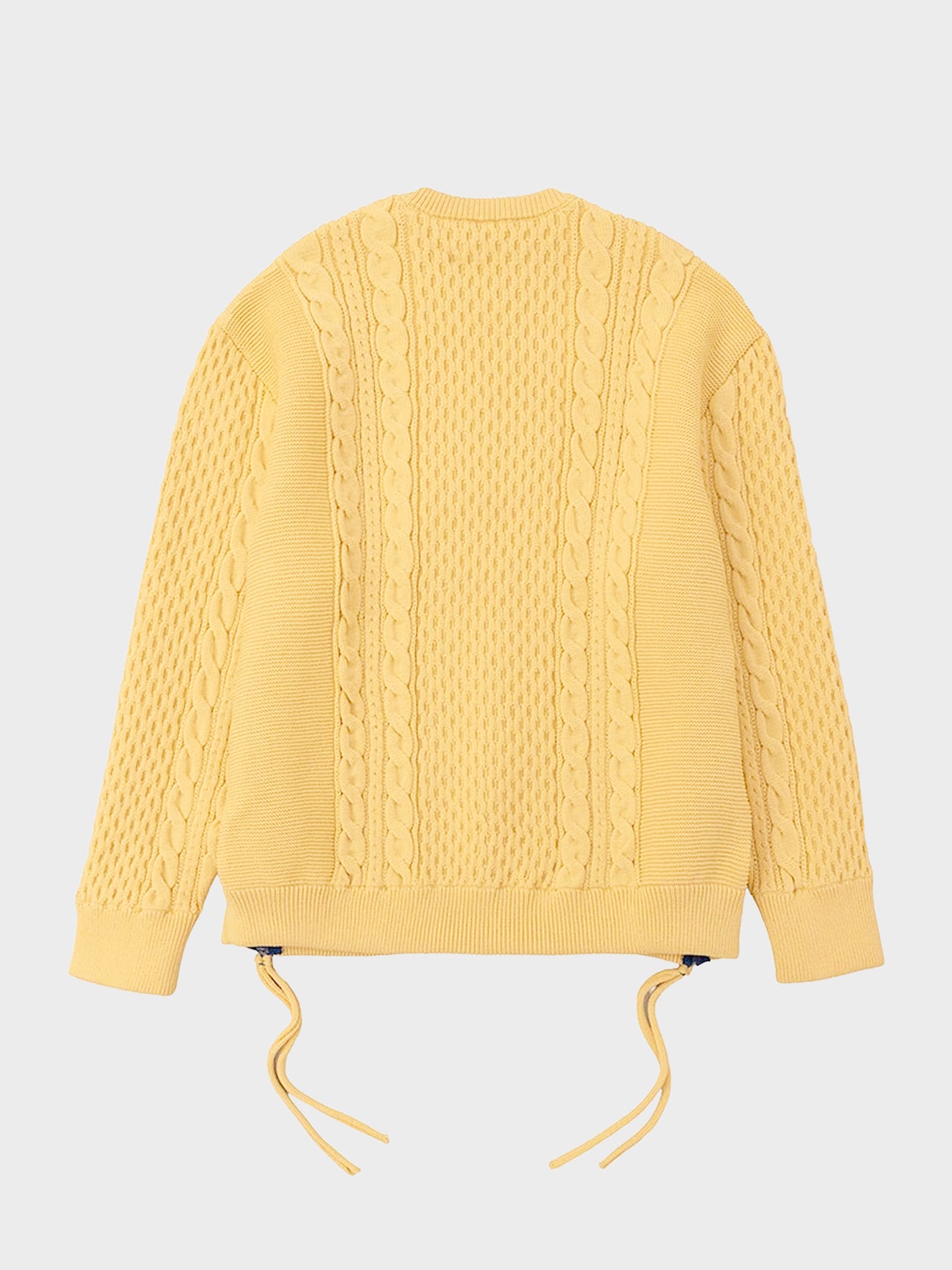 【8/28(金)12:00発売】DIGAWEL / SIDE ZIP SWEATER (BEIGE)
