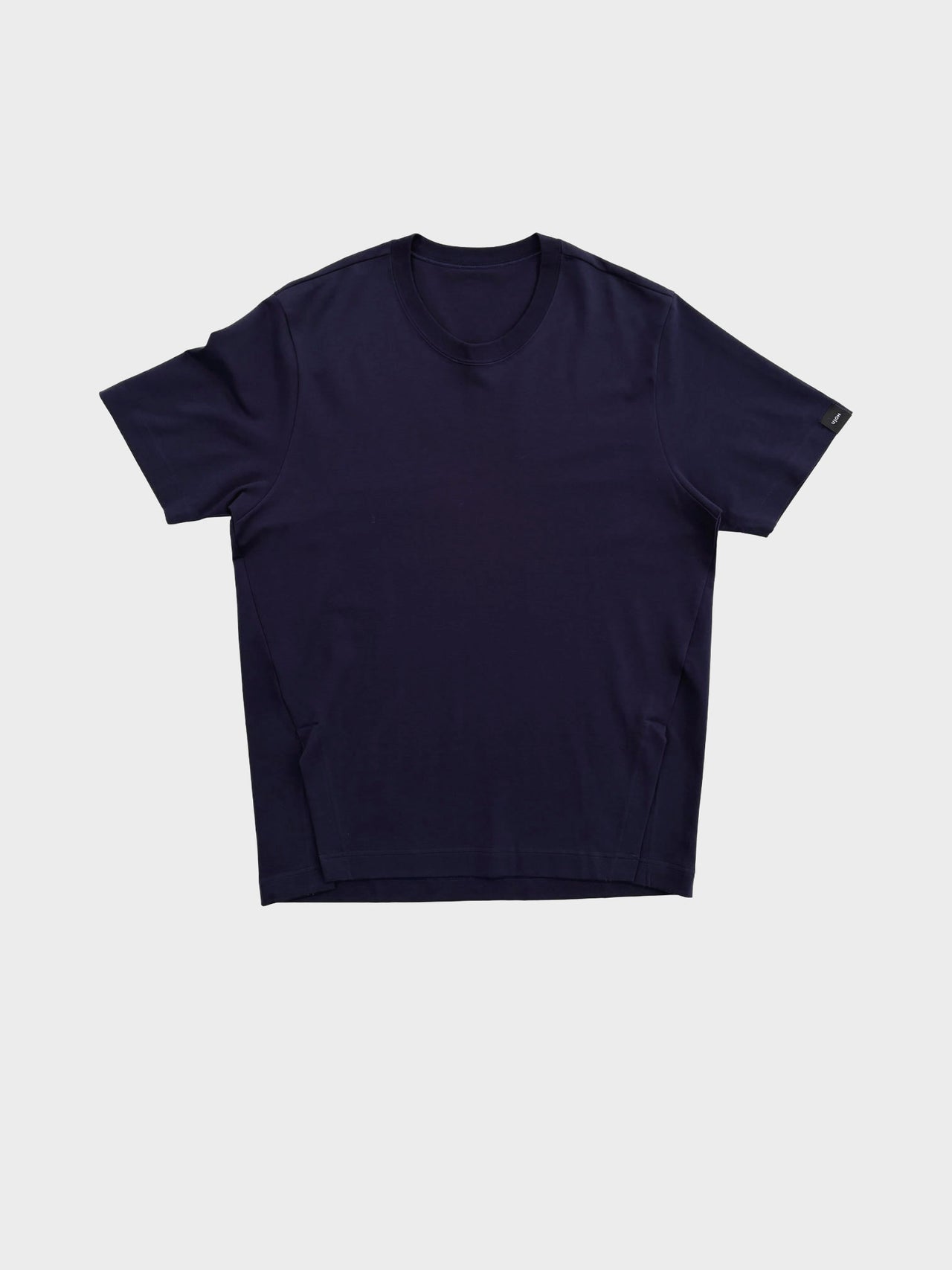 UJOH / SIDE SLIT HALF SLEEVE T (MULBERRY)