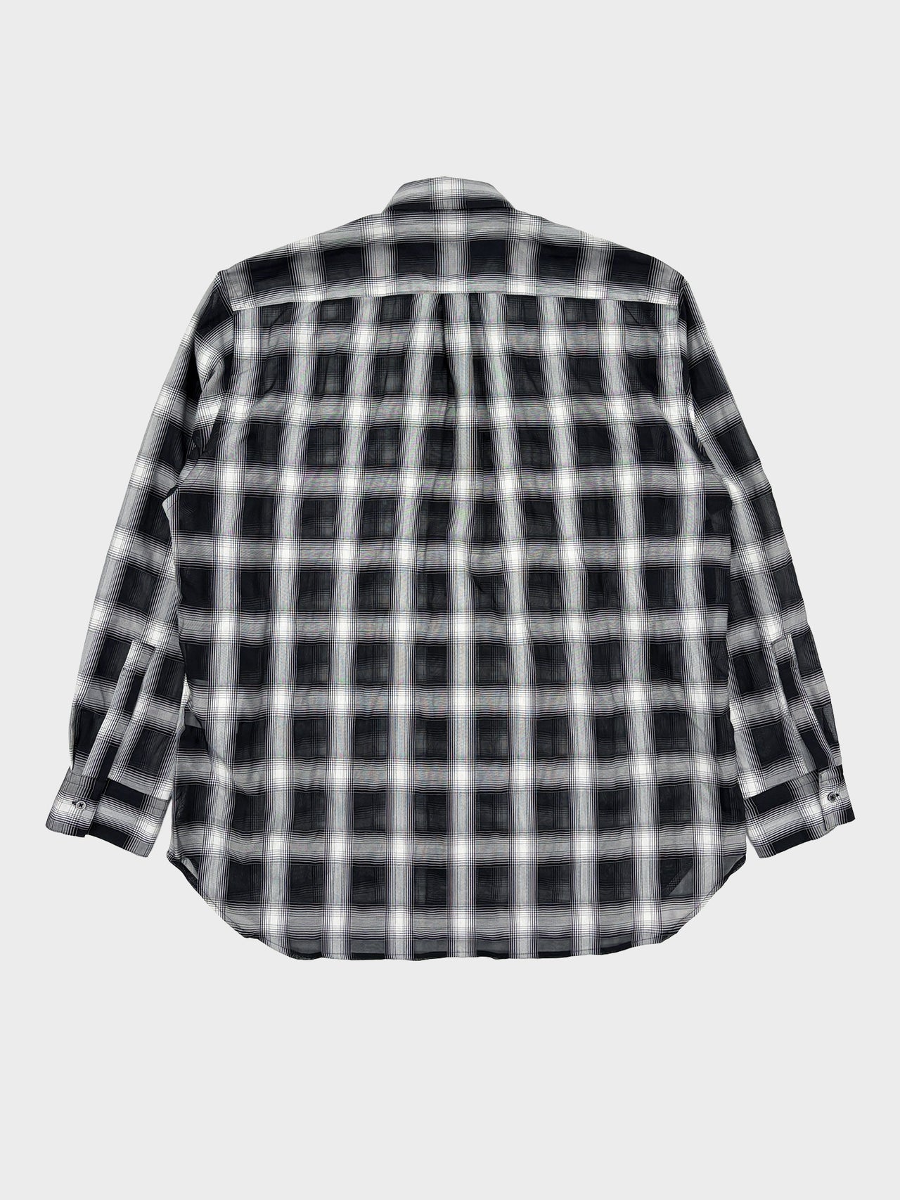 my beautiful landlet / SIZZLE CHECK SHIRT (BLACK CHECK)