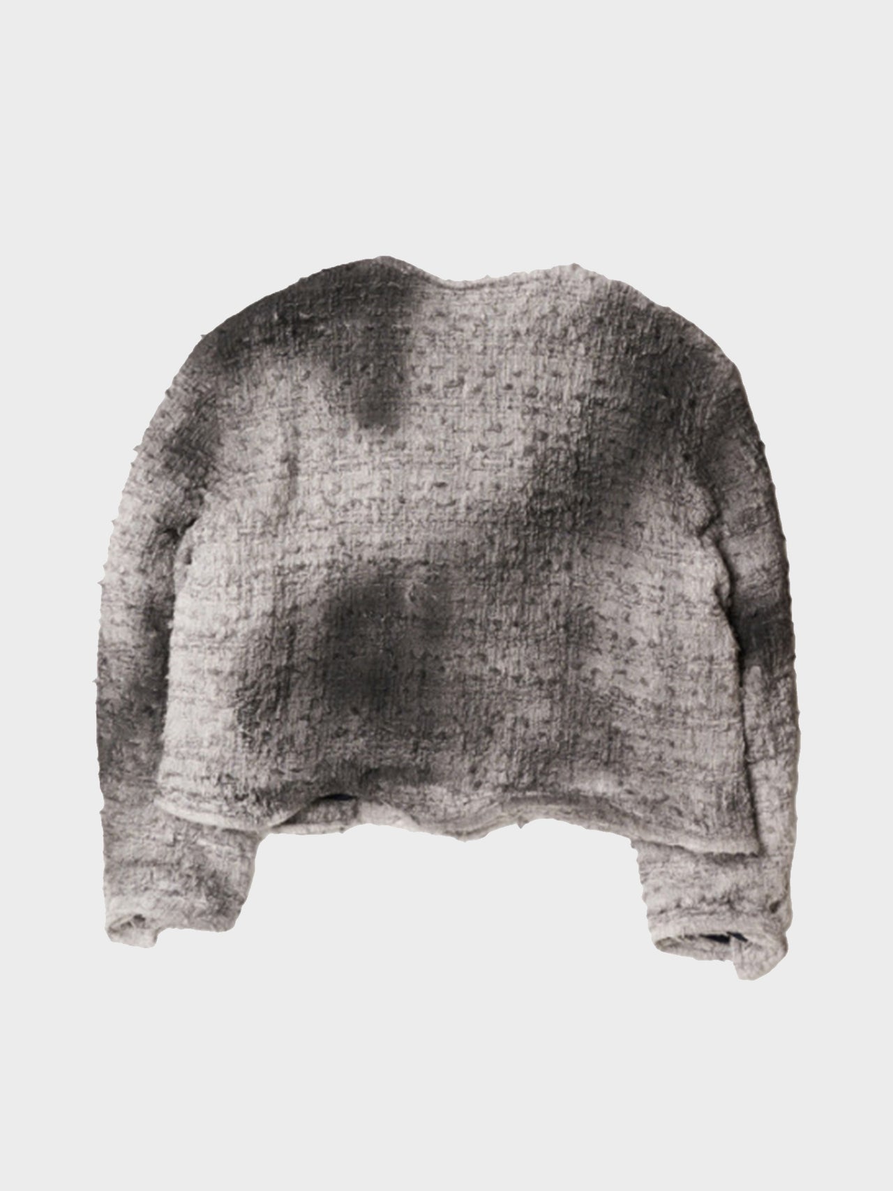 【7月入荷予定】doublet / SMOG AIR STAINED TWEED JACKET (GRAY)