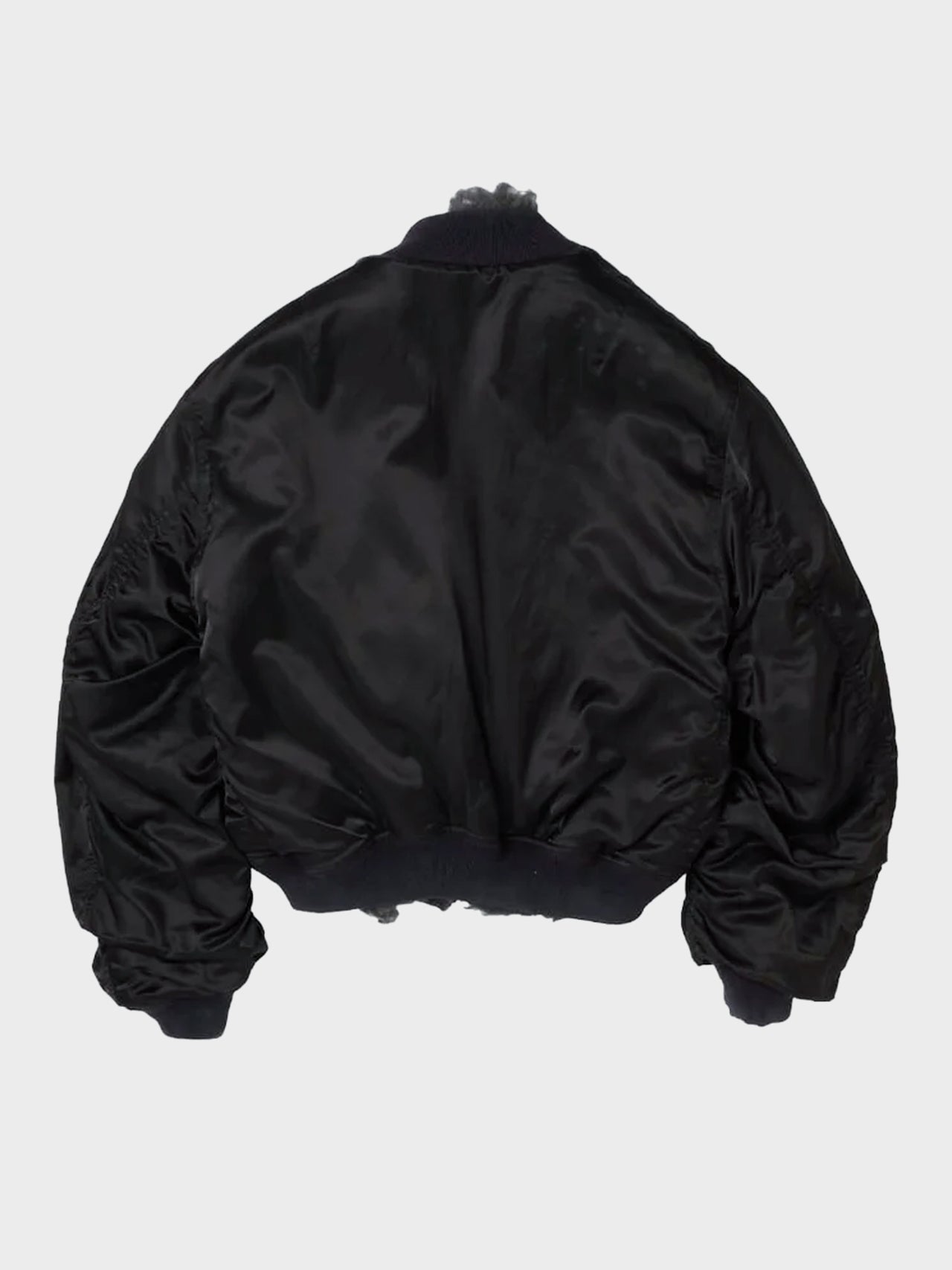 【8月15日(土)12:00発売】doublet / SMOKE FUR BOMBER JACKET (BLACK)