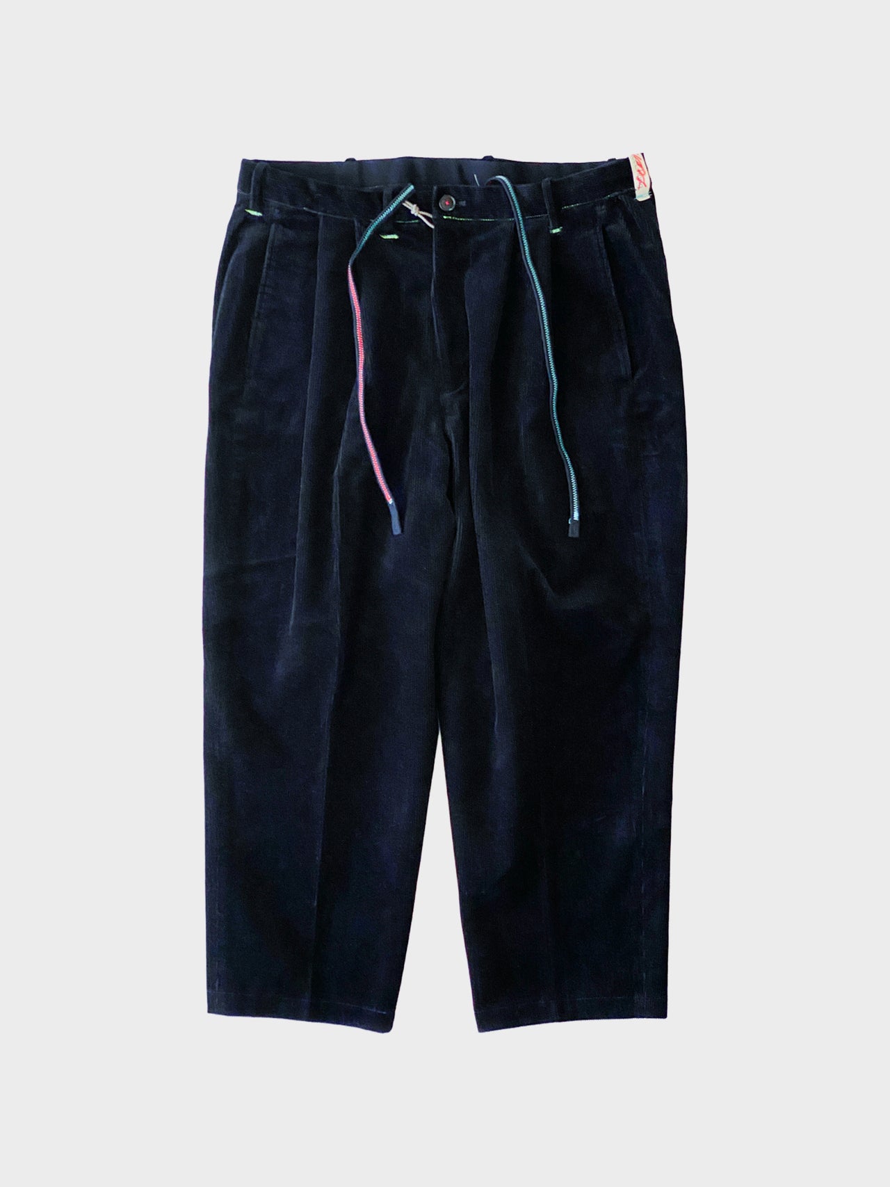【12月中旬販売開始】AlexanderLeeChang / SMPL CORDY ANCLE PANTS 25 (NAVY)