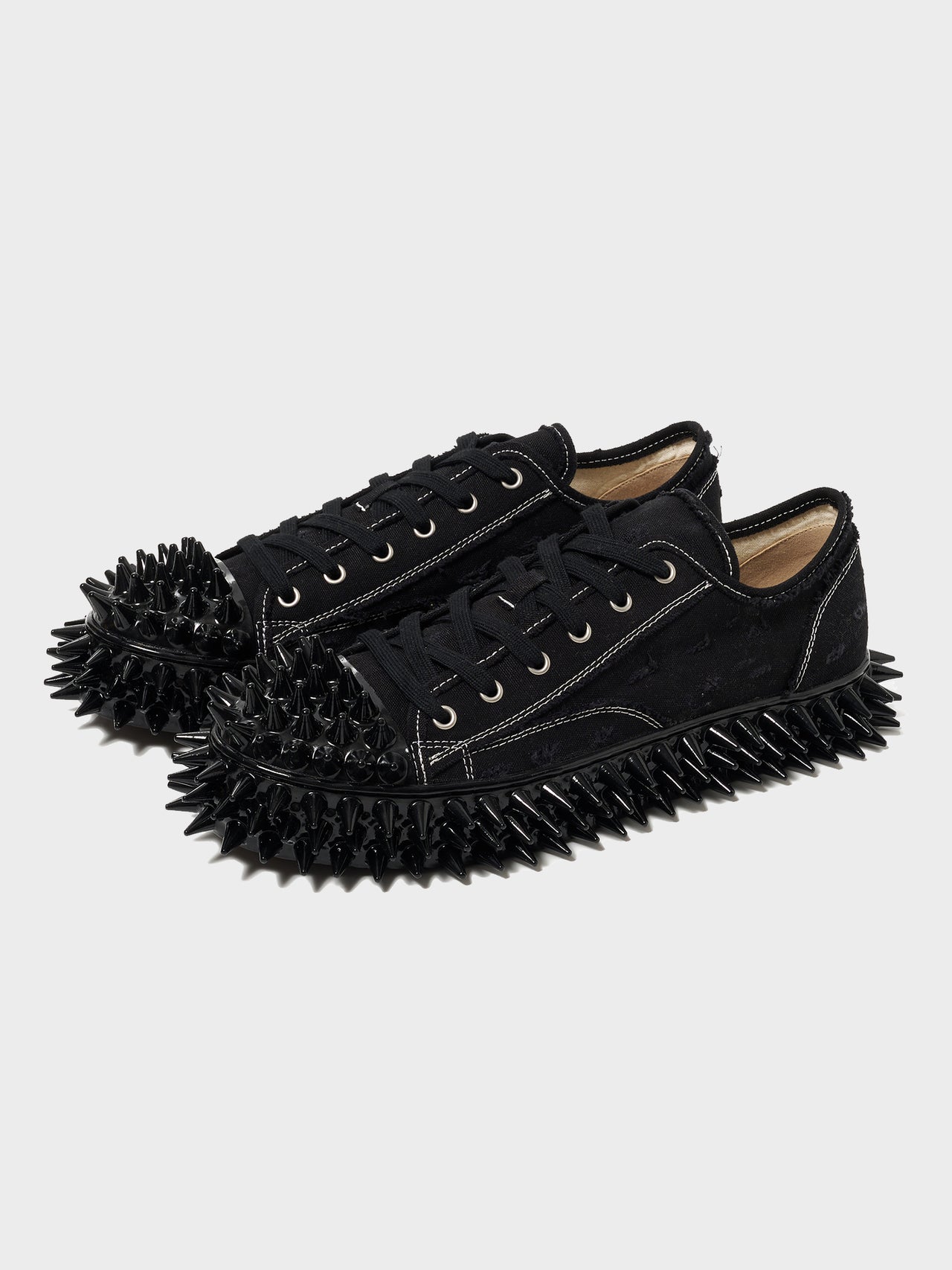 doublet / SPIKY CANVAS SNEAKER (BLACK) #42,43,44,45