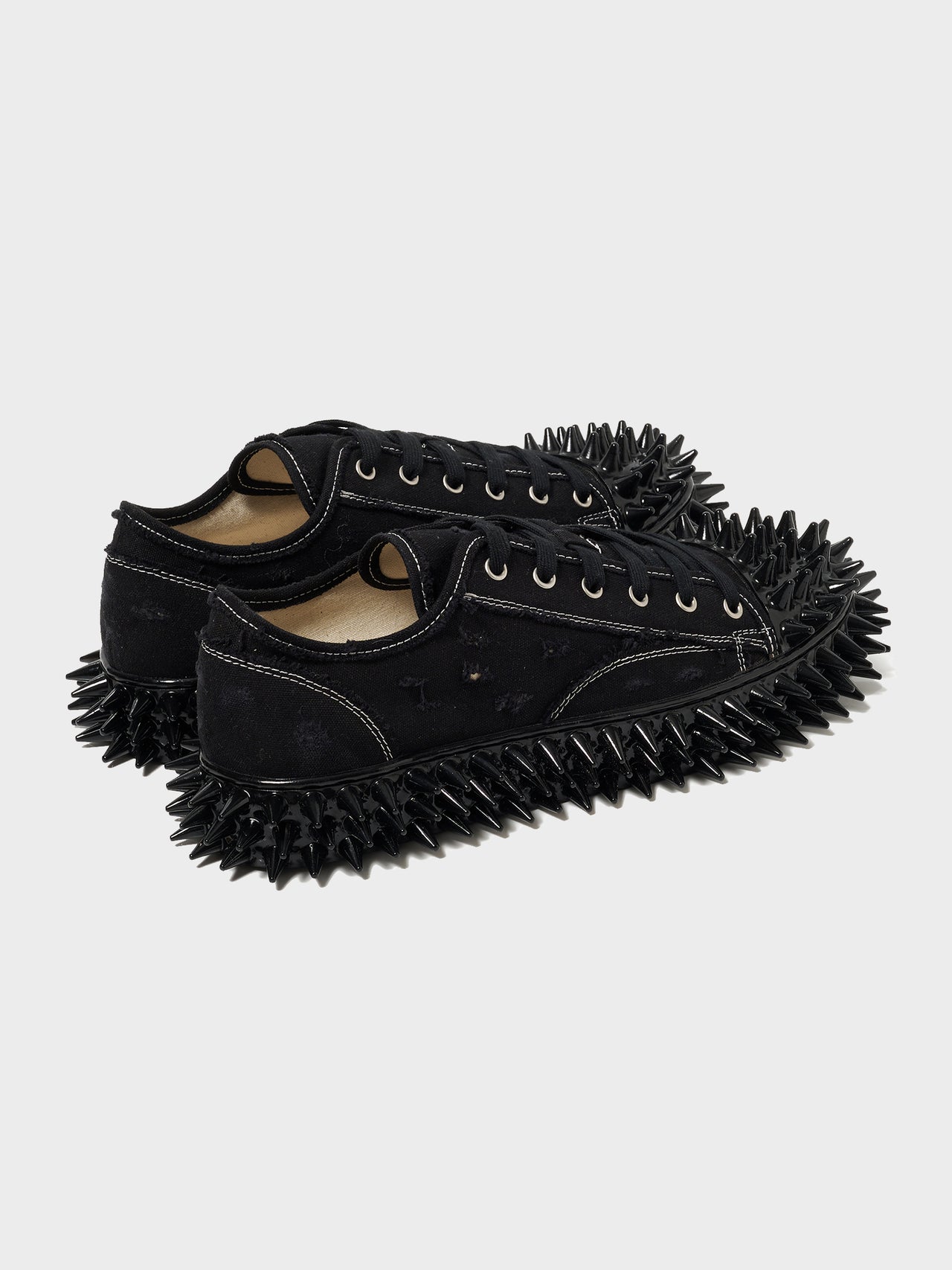 doublet / SPIKY CANVAS SNEAKER (BLACK) #42,43,44,45