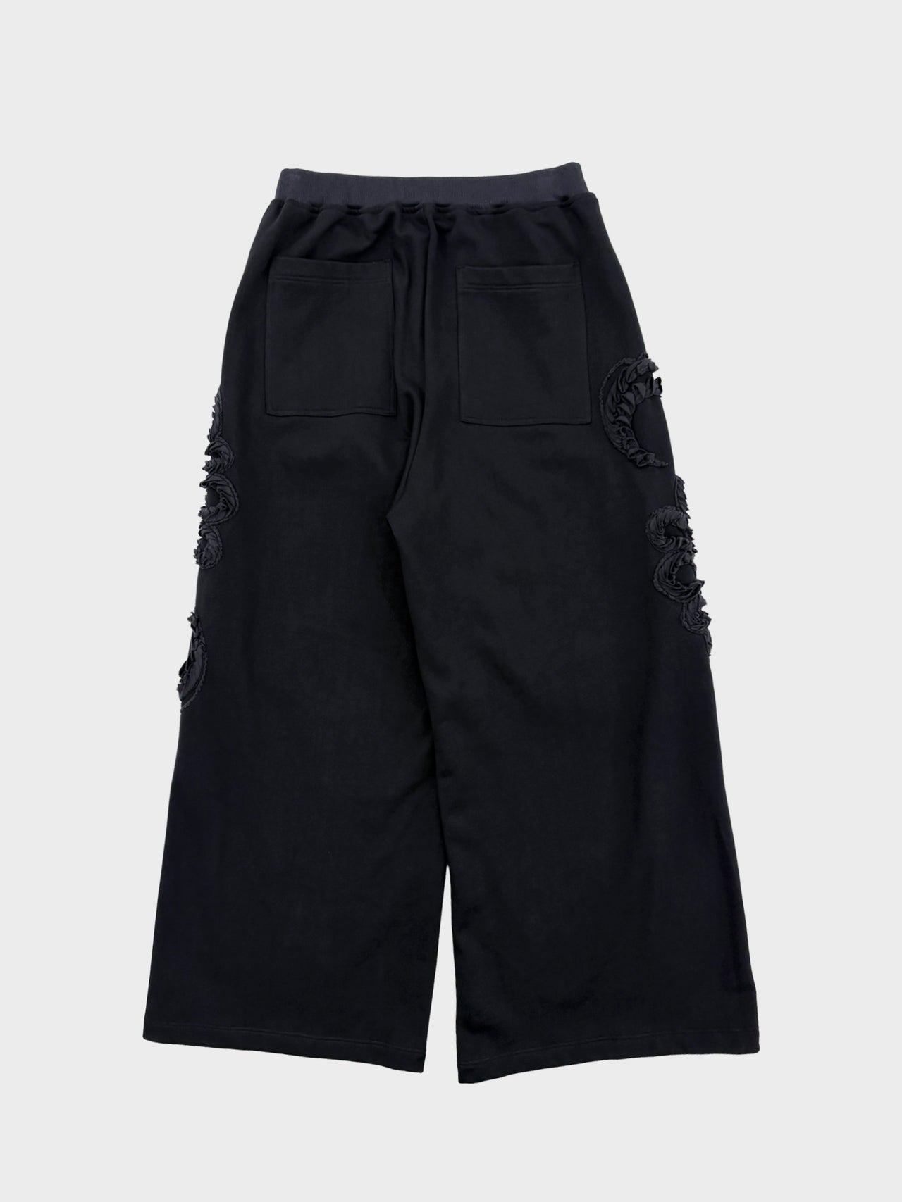 【2月21日(土)12:00販売開始】TAAKK / SWEAT WIDE PANTS (BLACK)