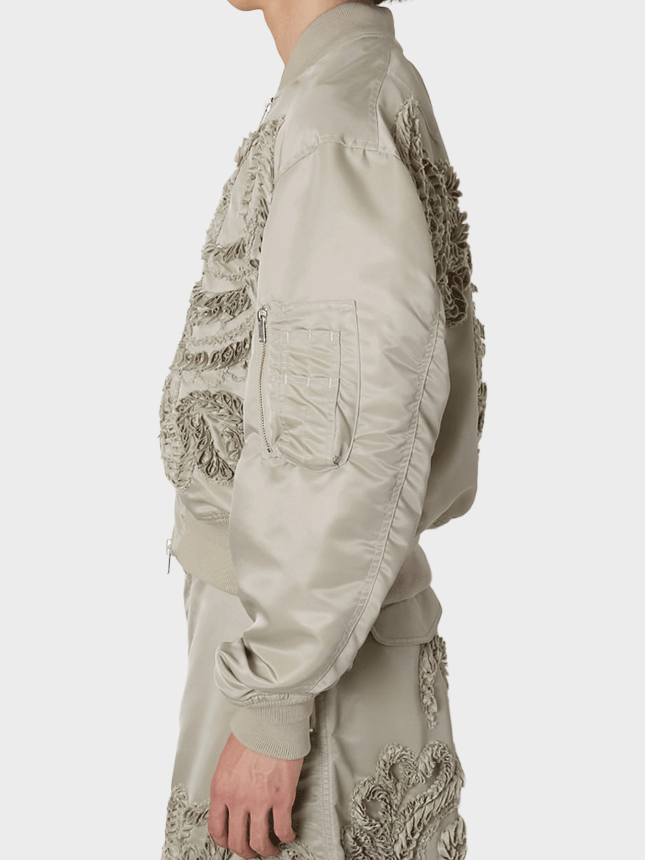 【12月20日(土)販売開始】TAAKK / MA-1 BLOUSON (BEIGE)