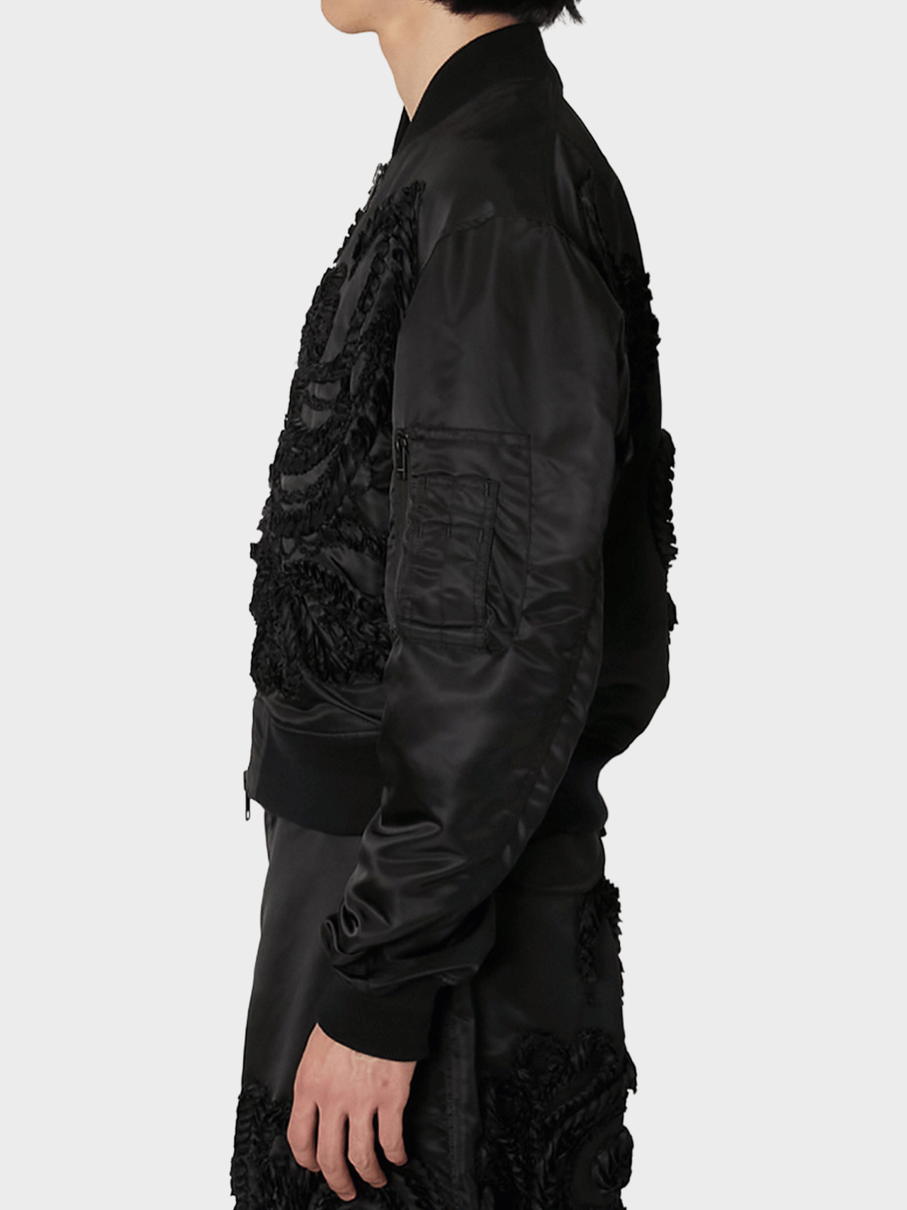 【12月20日(土)販売開始】TAAKK / MA-1 BLOUSON (BLACK)