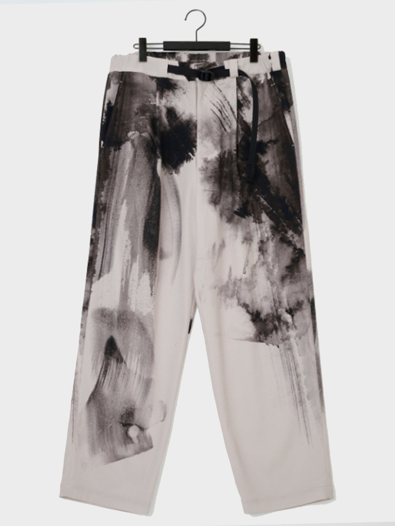 【7月入荷予定】UJOH / TAPE-BELT 1TUCK PNT (GREIGE)