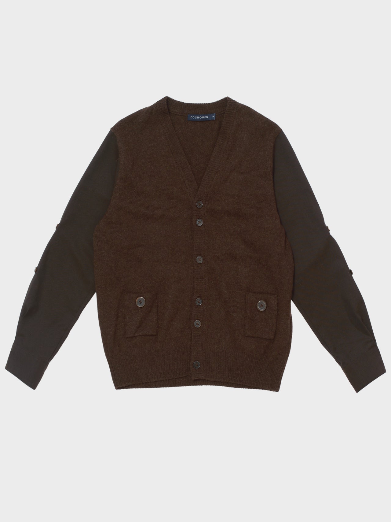 【9月12日(土)12:00発売】COGNOMEN / TRAVEL KNIT (BROWN)