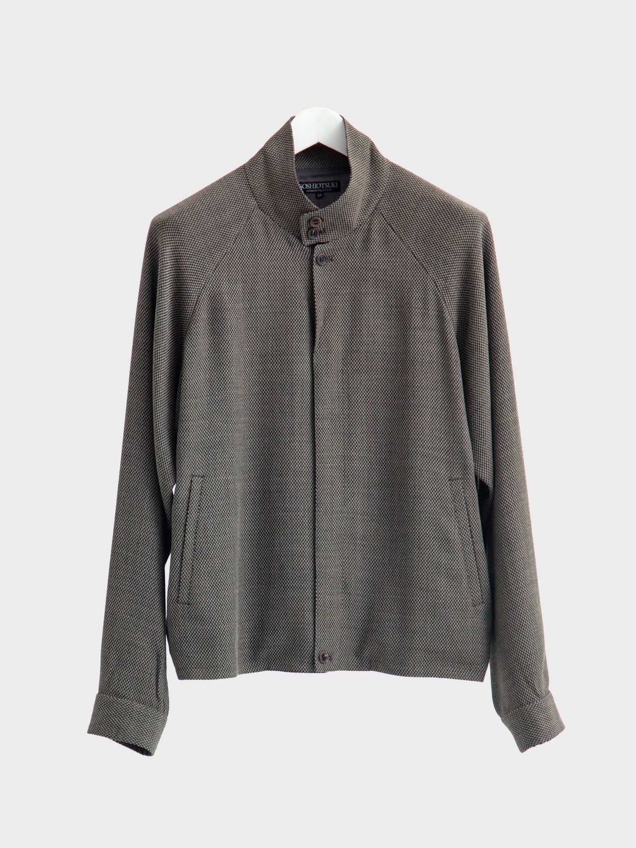 【8月入荷予定】SOSHIOTSUKI / TRUCKER JACKET (DOBBY GRAY)
