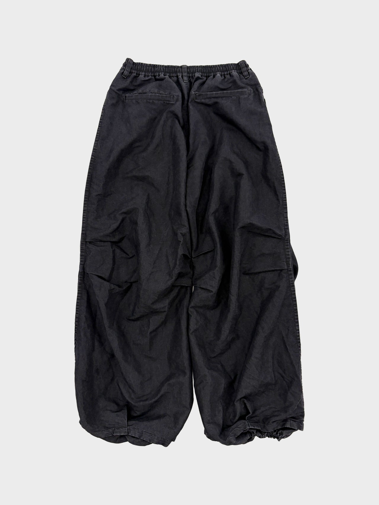 【8月22日(土)12:00発売】TAAKK / TUCKED BALLOON DENIM (GRAY)