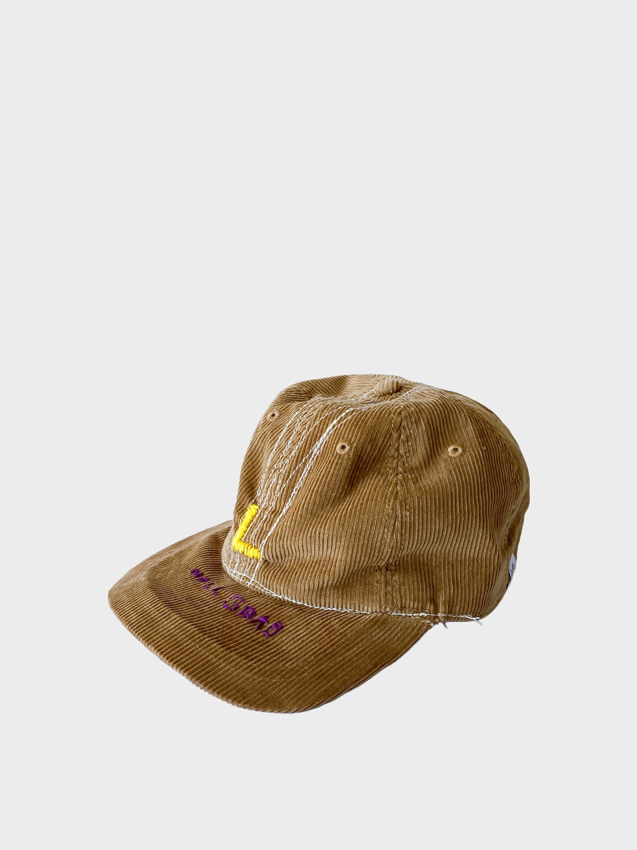 【12月中旬販売開始】AlexanderLeeChang / U-BRM CORDY CAP (BROWN)