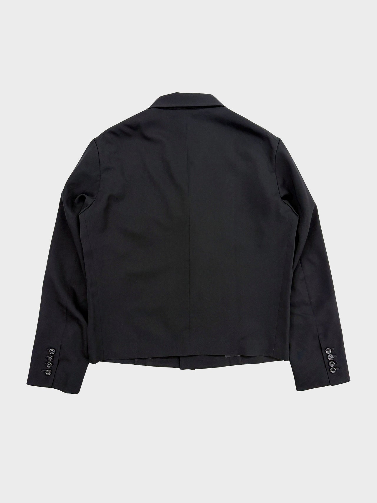 【3月7日(土)12:00販売開始】UJOH / ULSTER COLLAR SHORT JKT (BLACK)