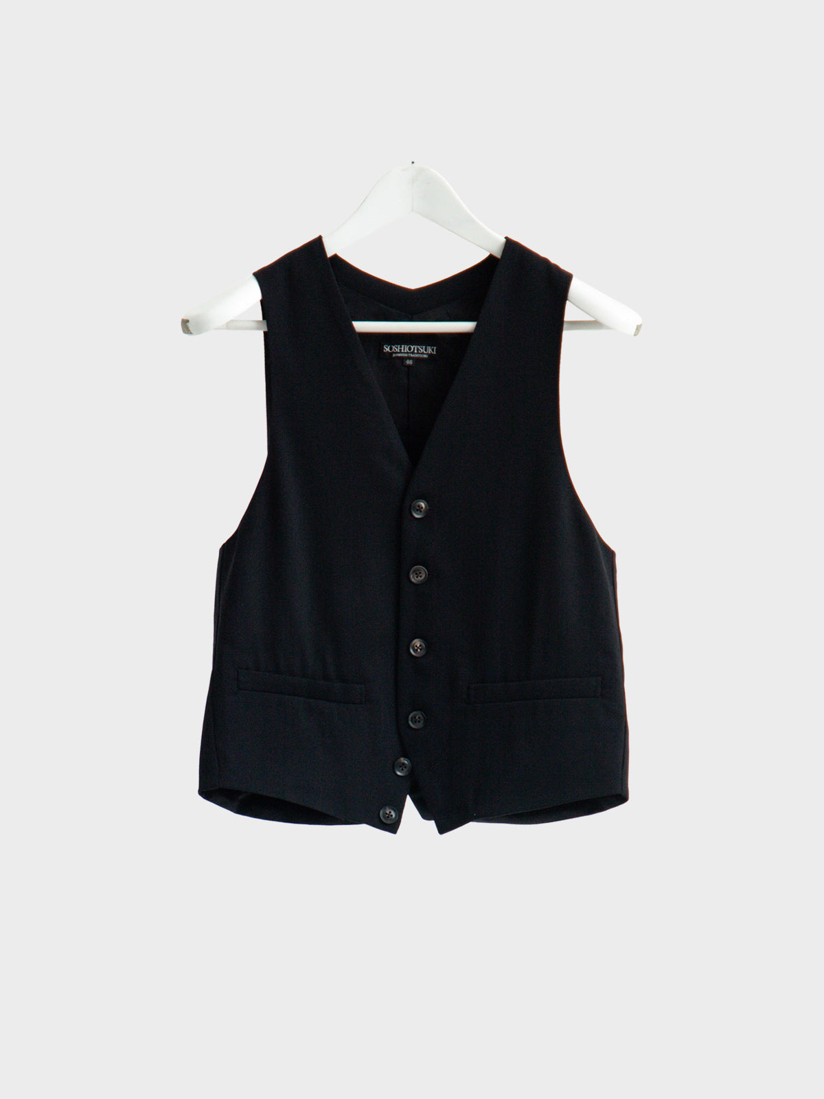 【10月24日(土)発売)】SOSHIOTSUKI /  VEST (BLACK)