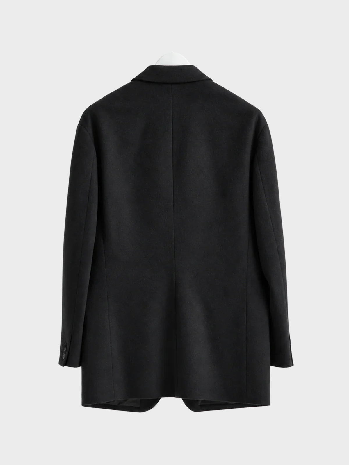 【10月24日(土)発売)】SOSHIOTSUKI / WOOL BEAVER SINGLE BREASTED JACKET (BLACK)