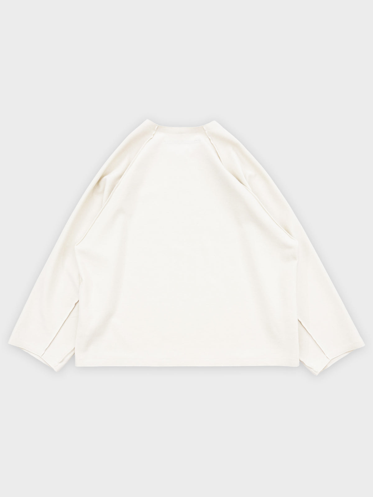my beautiful landlet / WOOLET LONG SLEEVE TEE (OFF WHITE)