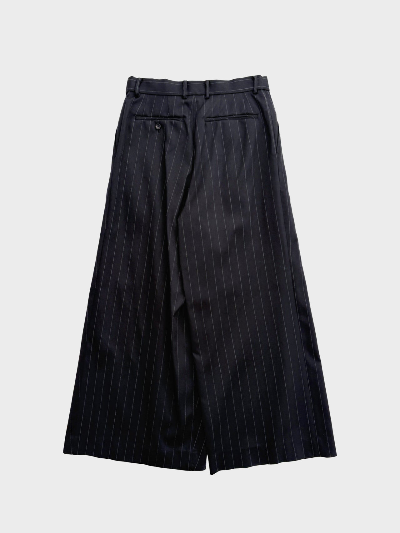 TAAKK / WRAP PANTS (BLACK STRIPE)