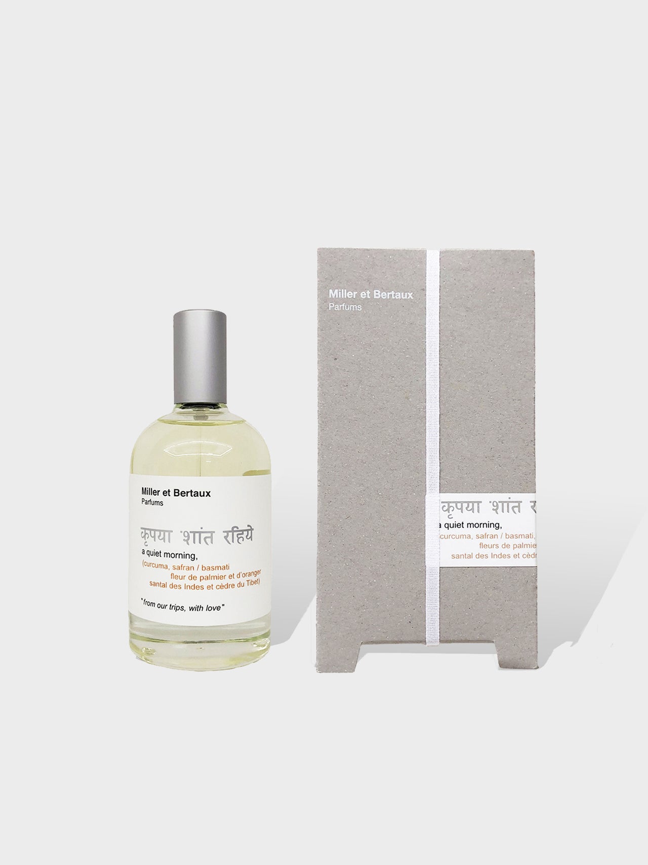 Miller et Bertaux /  a quiet morning (EAU DE PARFUM)