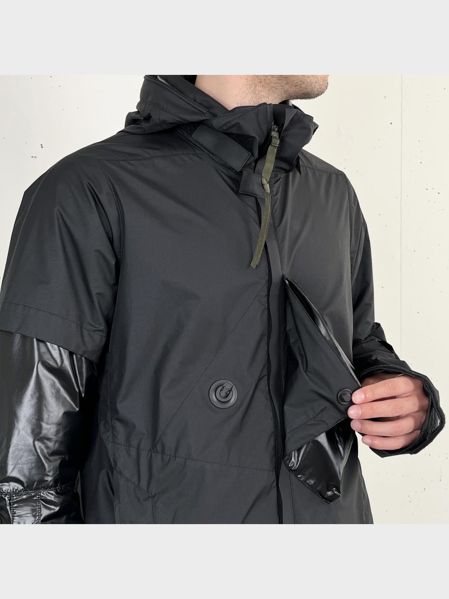 30%OFF】ACRONYM / Windstopper® Interops Jacket(J36-WS) (BLACK)