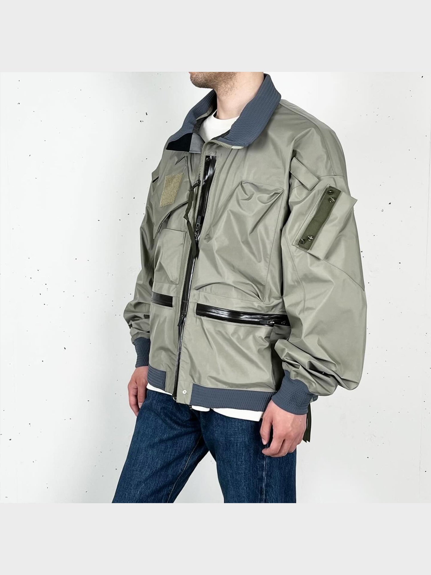 ACRONYM / 3L Gore-Tex Interops Jacket(J123A-GT) (ALPHA GREEN)