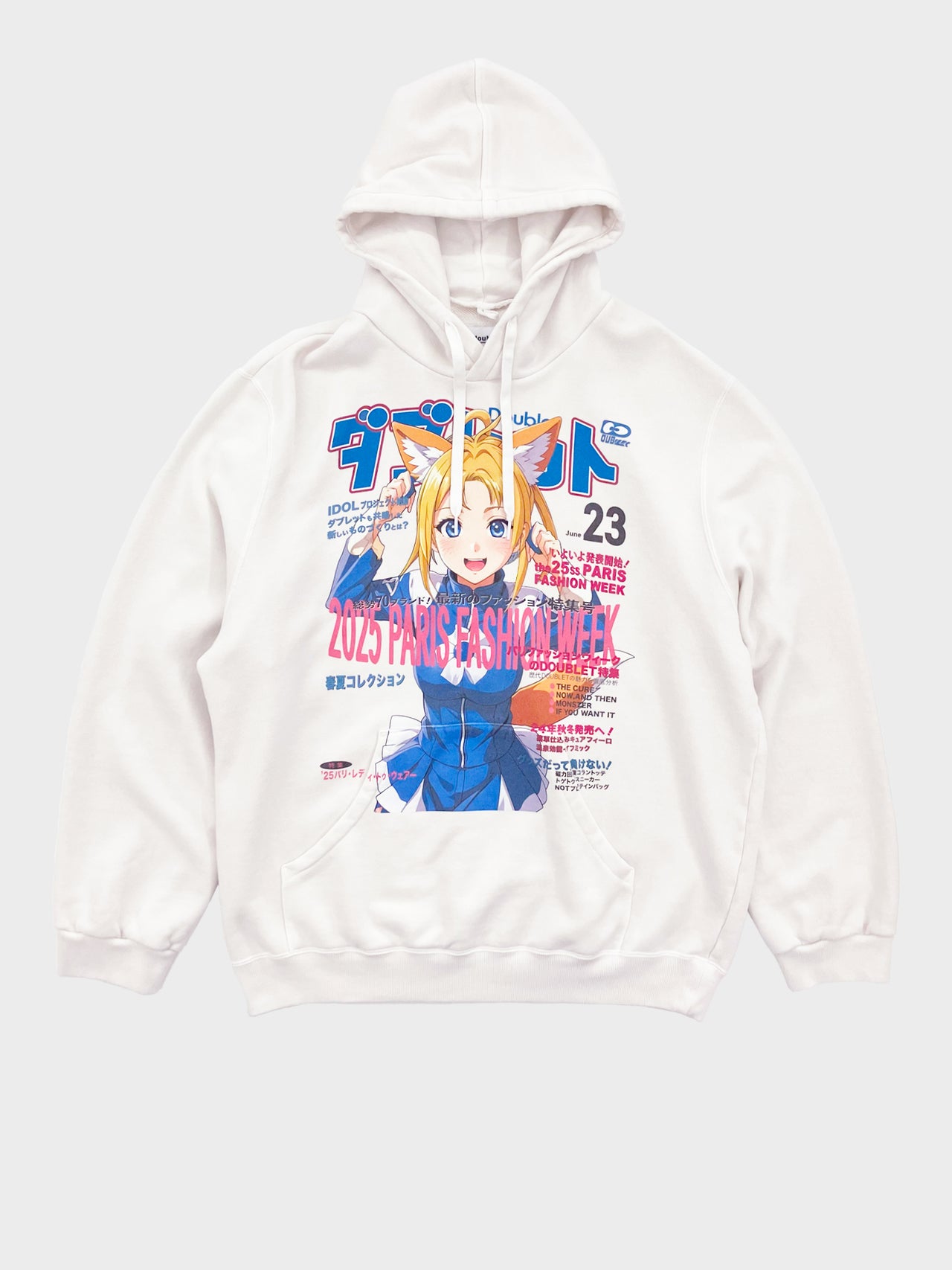 doublet / ANIME PRINT HOODIE (FOX)