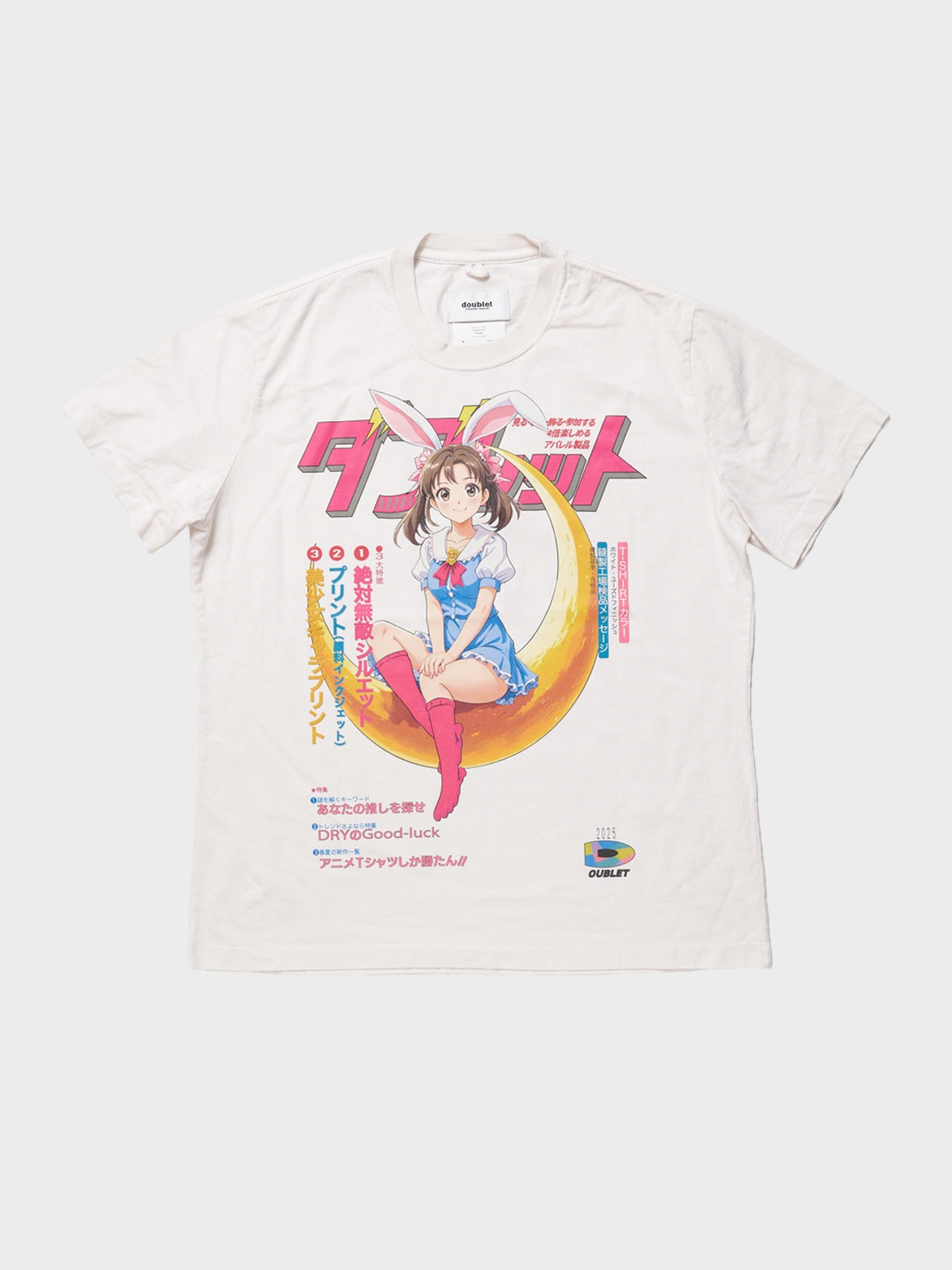 doublet / ANIME PRINT T-SHIRT (RABBIT)