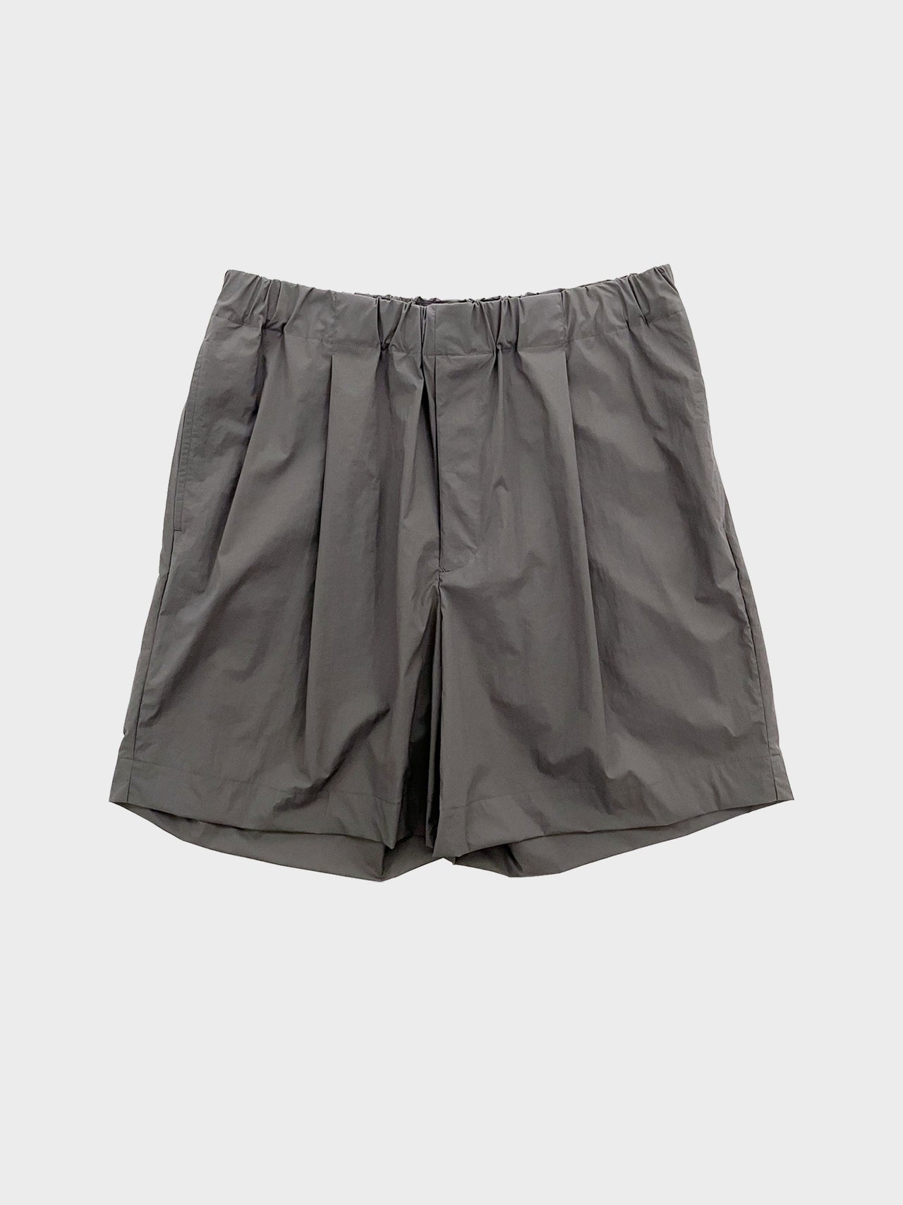 WEWILL (CS case study × iii3別注) / BAGGY SHORTS (BROWN)