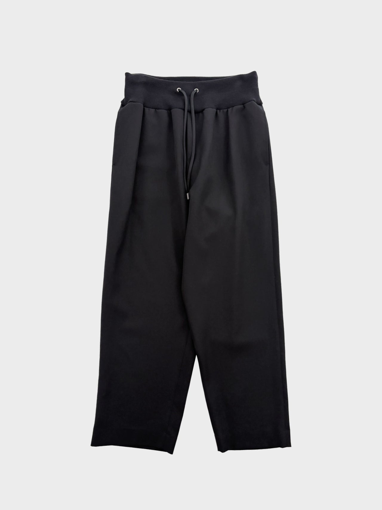 FUMITO GANRYU  / BAGGY SLACKS (BLACK)
