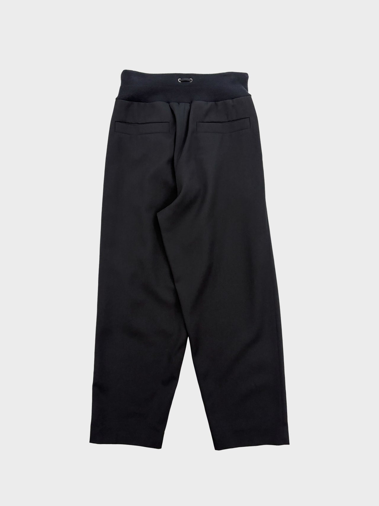 FUMITO GANRYU  / BAGGY SLACKS (BLACK)
