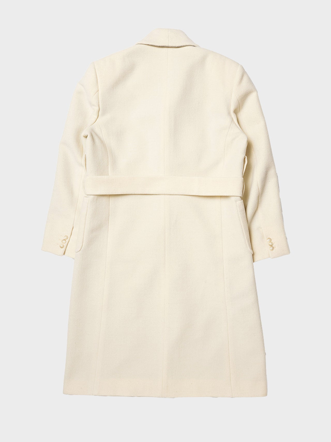 doublet / BATHROBE TAILORED COAT (IVORY)