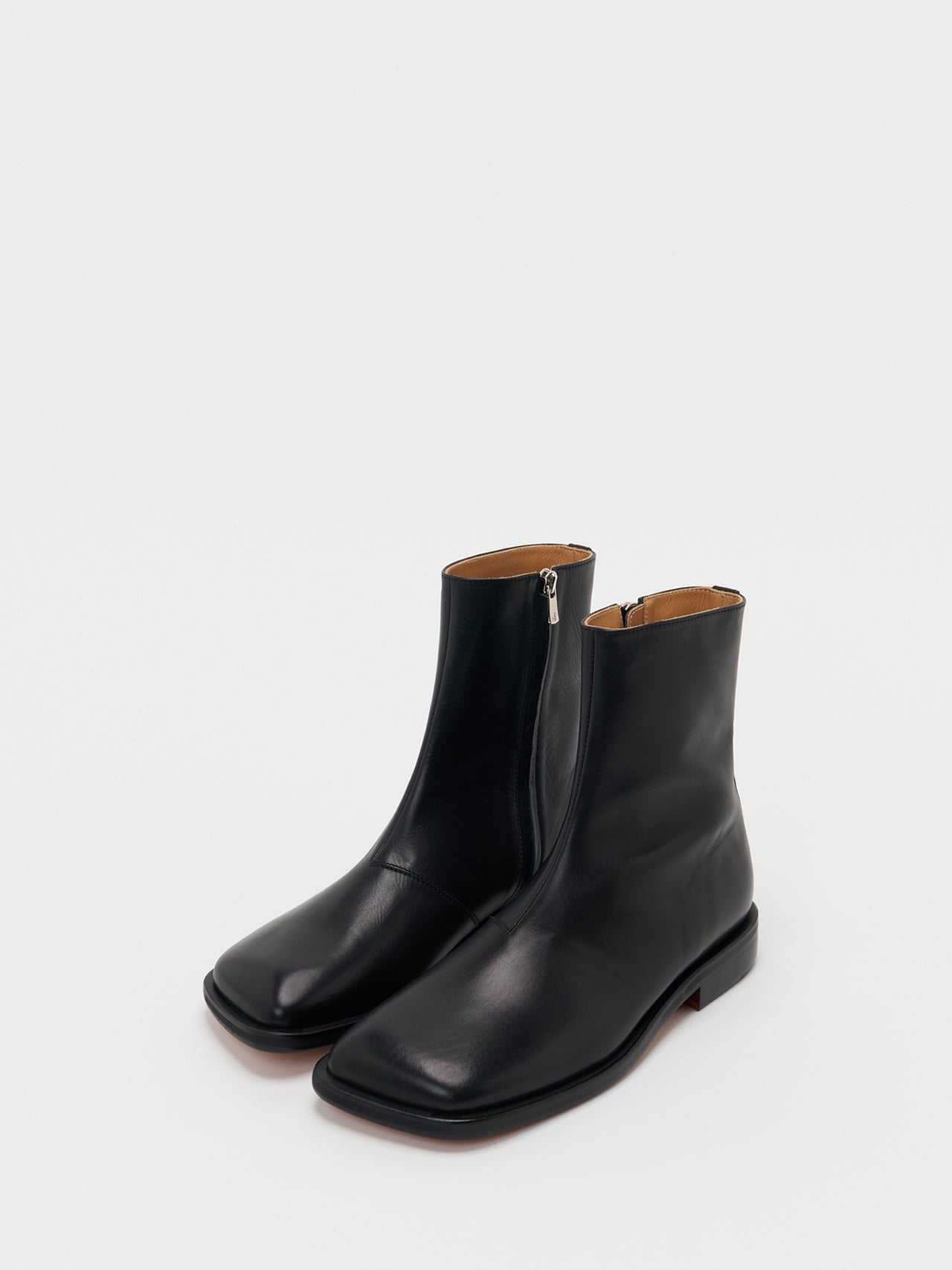 【8月中旬入荷予定】Hender Scheme / bear foot inside zip boots (BLACK)